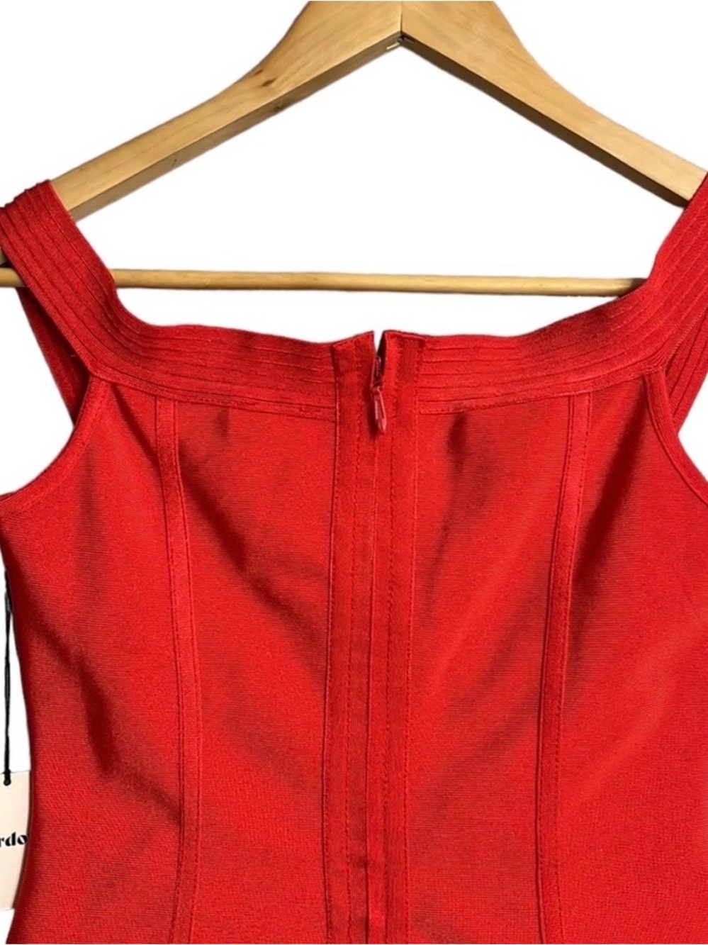 superdown Red Mini Bodycon Dress - Picture 4 of 8